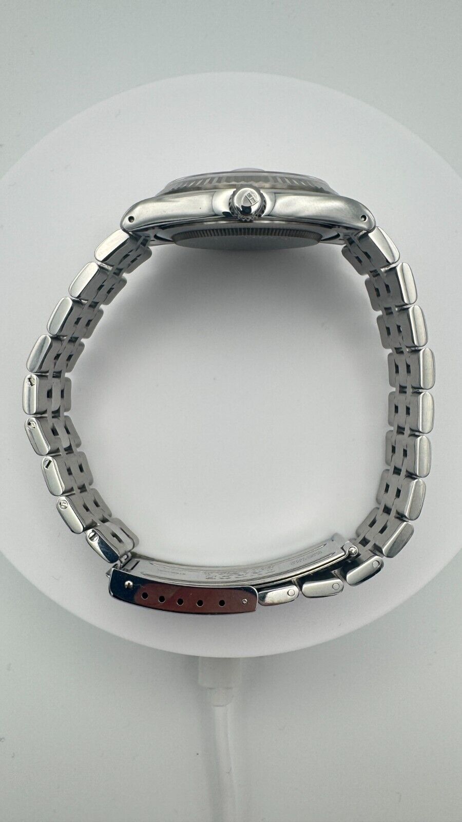 Tudor Prince Date 34mm Silver Dial Automatik-Armbanduhr aus 2018 (Ref. 74034)